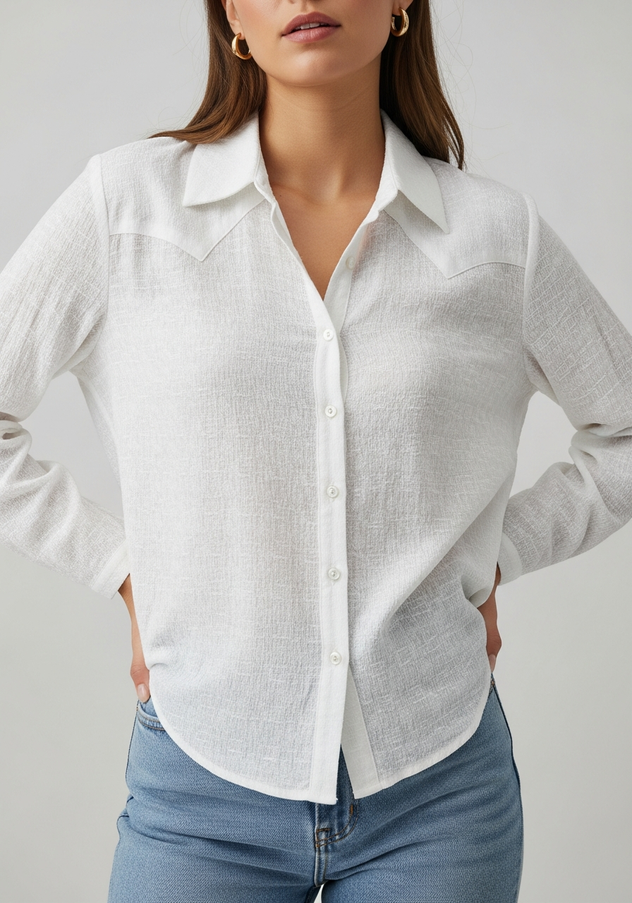 Casual Western Top